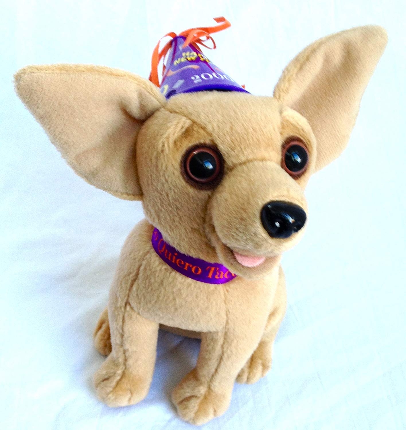 taco bell talking chihuahua plush toy