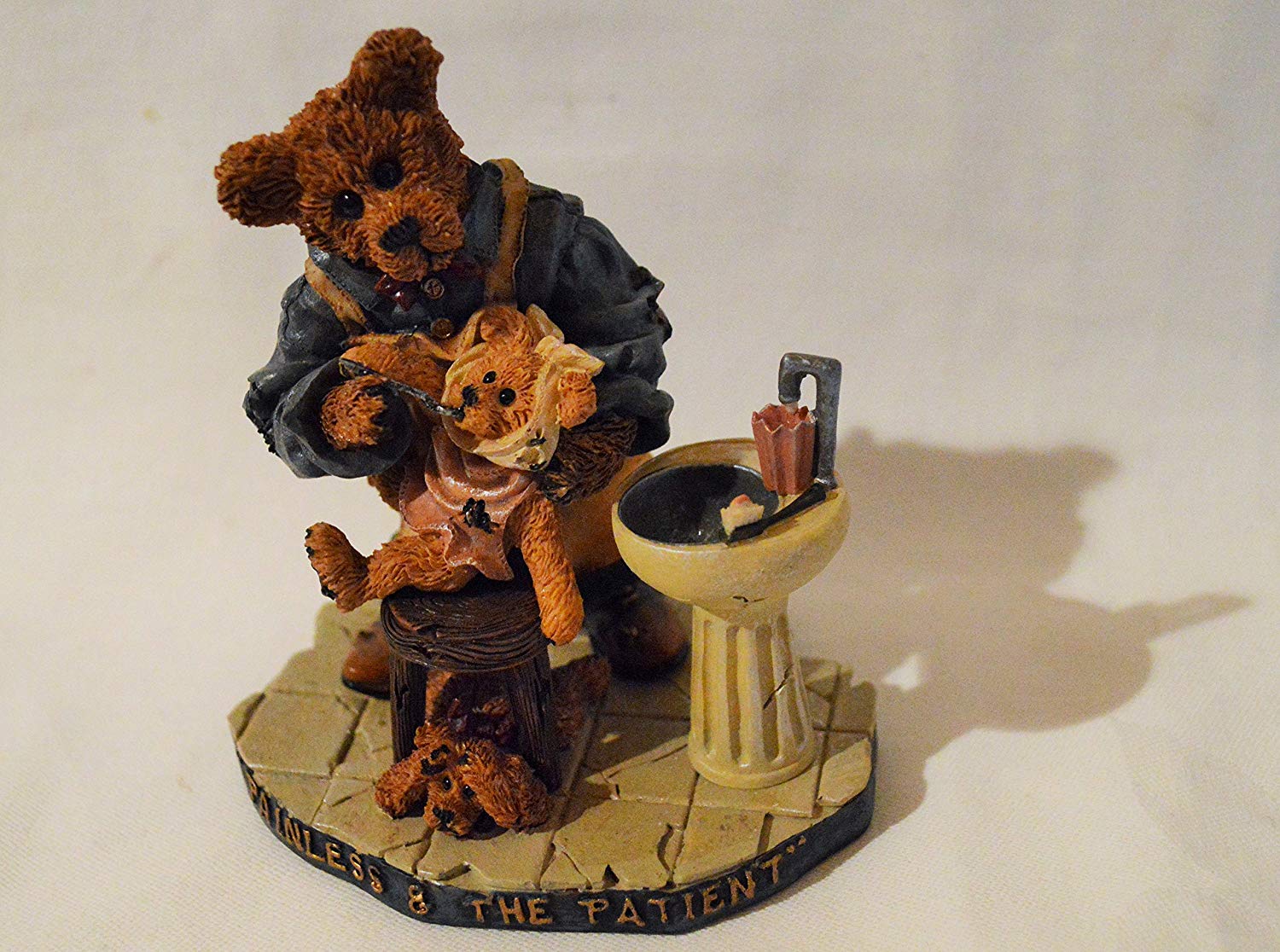 Boyds Bears Bearstone Resin Figurine Feldman D Finklebearg & Dooley