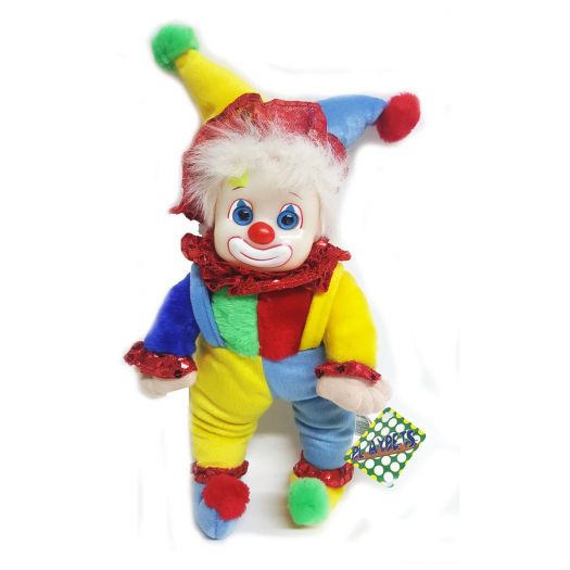 clown plush doll