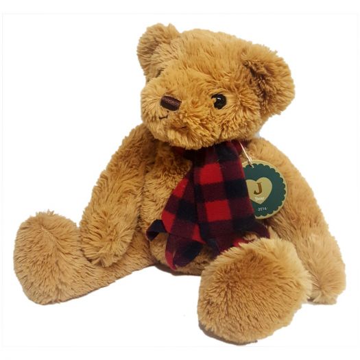 plush brown teddy bear