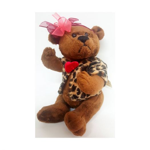 large leopard teddy