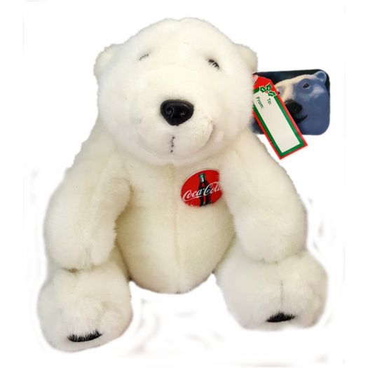 plush coca cola polar bear