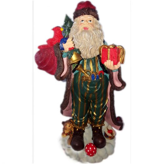 santa resin figurines