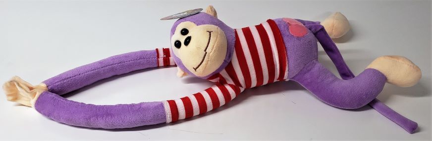 evil monkey plush