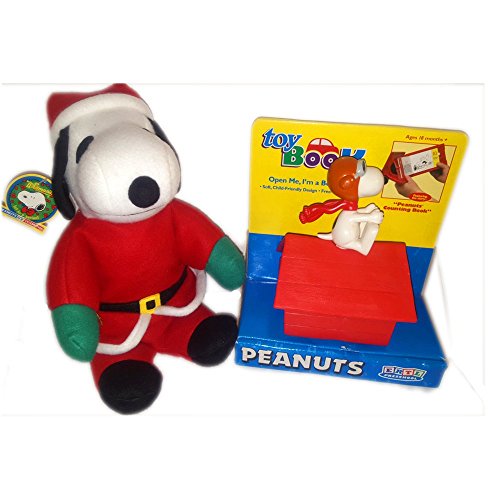 snoopy santa plush