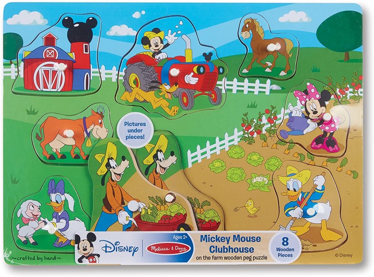 melissa & doug disney mickey mouse clubhouse wooden tool kit