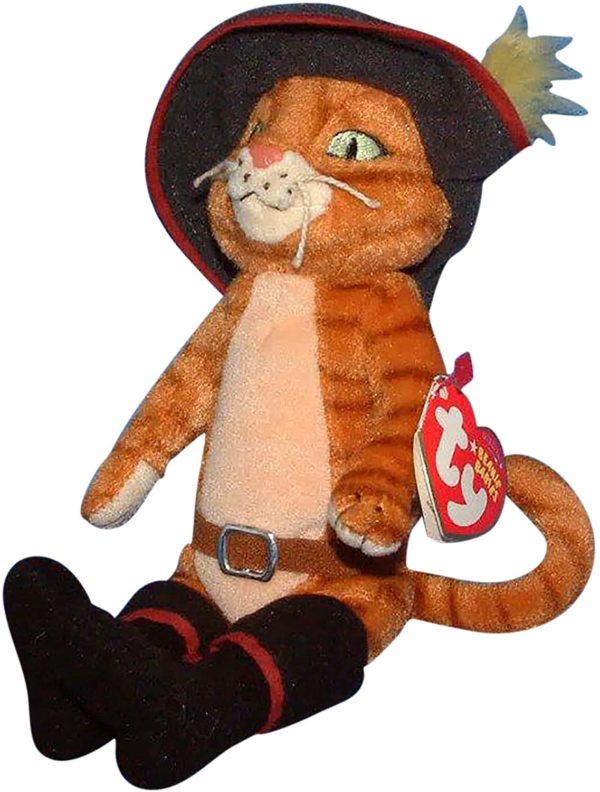 Ty Beanie Baby - Puss In Boots
