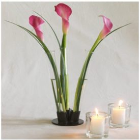 8 Little Botanica Glass Flower Vase w/ Stand