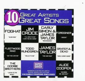10 Great Artists, 10 Great Songs (Music CD)