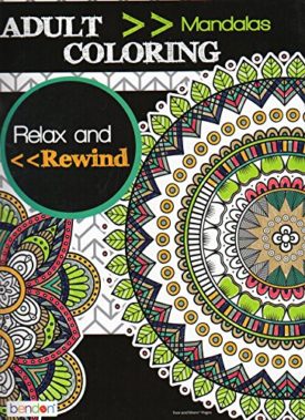 Mandalas - Adult Coloring Book - Relax and Rewind (Paperback)