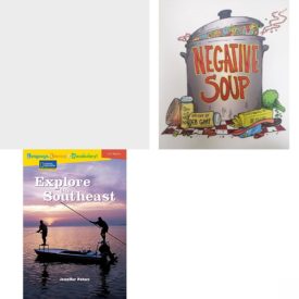 Children's Fun & Educational 4 Pack Paperback Book Bundle (Ages 6-12): COMPREHENSION POWER READERS THE COWBOYS OF ARGENTINA GRADE FOUR 2004C, Negative Soup, Language, Literacy & Vocabulary - Reading Expeditions U.S. Regions: Explore The Southeast Language, Literacy, and Vocabulary - Reading Expeditions, A Trip to the Planets Scholastic Phonics Chapter Books