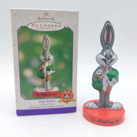 2000 Hallmark Bugs Bunny Looney Tunes Pressed Tin Ornament