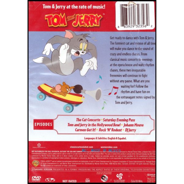 Tom & Jerry's Musical Mayhem (DVD)