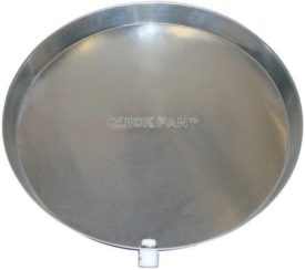 Holdrite QuickPan Water Heater Pan QP-26, 26 Inch Diameter, Silver