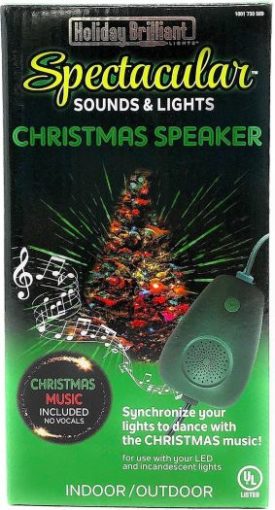 Lights Sounds and Lights of Christmas Speaker