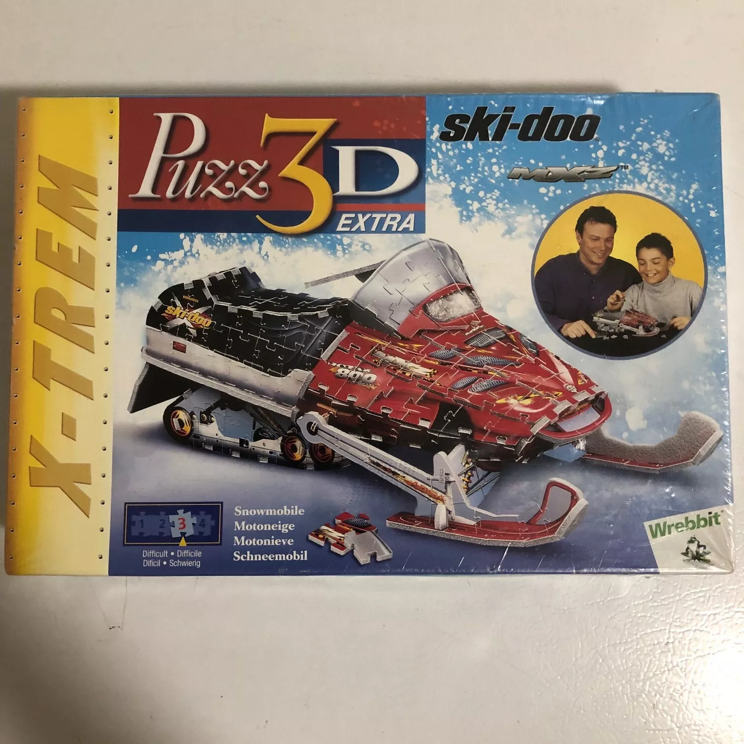 Wrebbit Puzz 3D Ski-doo Snowmobile