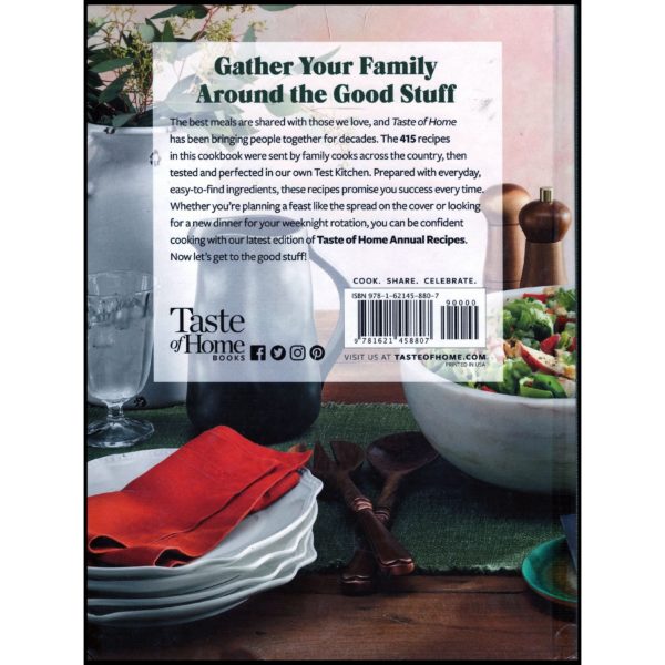 Taste of Home Annual Recipes 2023 (Hardcover)