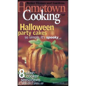 Hometown Cooking - Halloween Party Cakes. ( (Small Format Staple Bound Booklet))