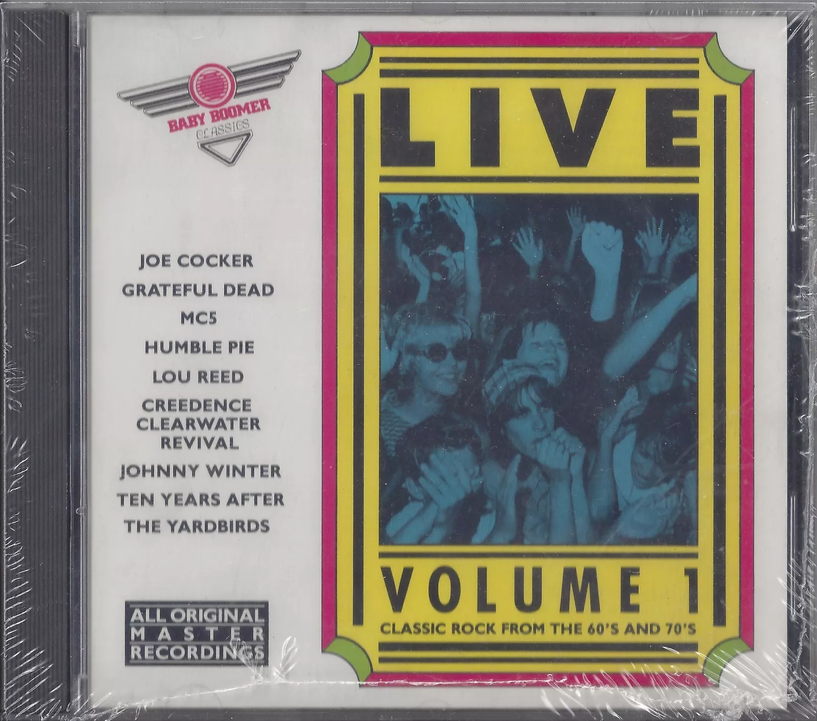 Baby Boomer Classics - Live Volume 1 Classic Rock from the 60s & 70s. (Music CD)