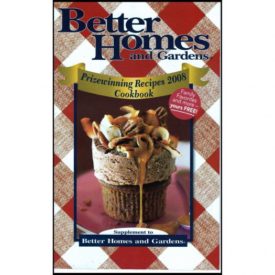 Better Homes & Gardens - Best Loved Recipes 2008 Cookbook (Small Format Staple Bound Booklet)